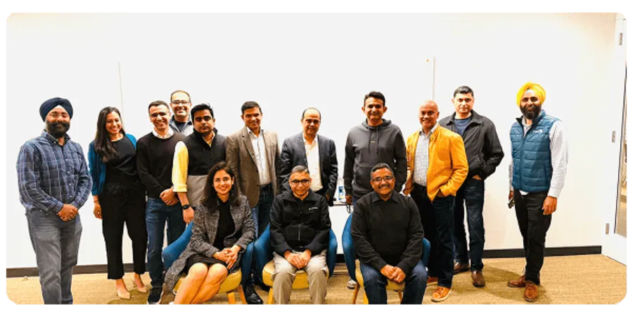 Group of executives at East Bay CXO Meetup by Teqfocus