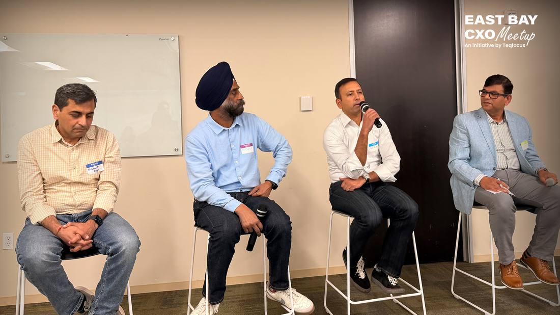 Panel discussion at East Bay CXO April 2026